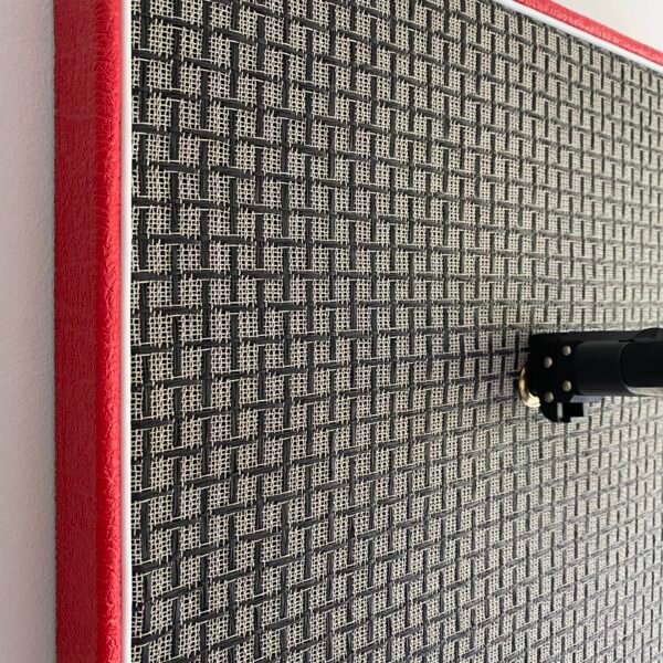 Large Check speakerdoek met Hercules gitaarhaak