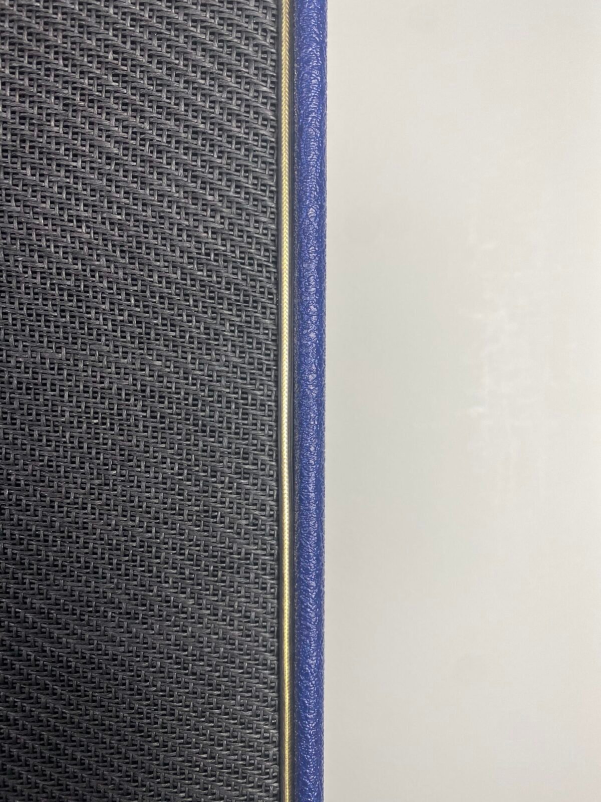 Zijkant jcm black weave blue levant paneel