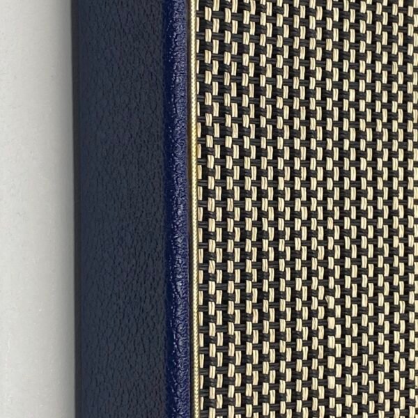 M-Style Salt & Pepper Blue Levant closeup 2 side zijkant akoestisch paneel salt & pepper