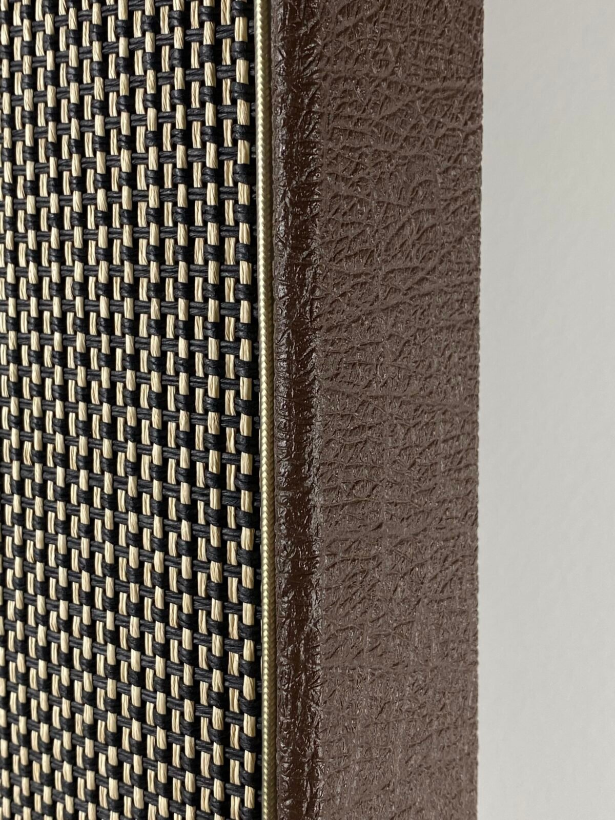 Tolex zijkant akoestisch paneel salt & Pepper