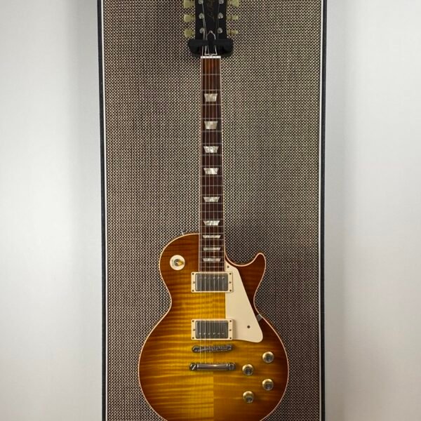 M-Style Salt & Pepper Elephant Black White Piping Guitar Akoestisch paneel met gitaar aan haak