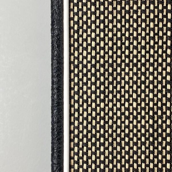 M-Style Salt & Pepper Elephant Black White Piping closeup zijkant akoestisch paneel salt & Pepper