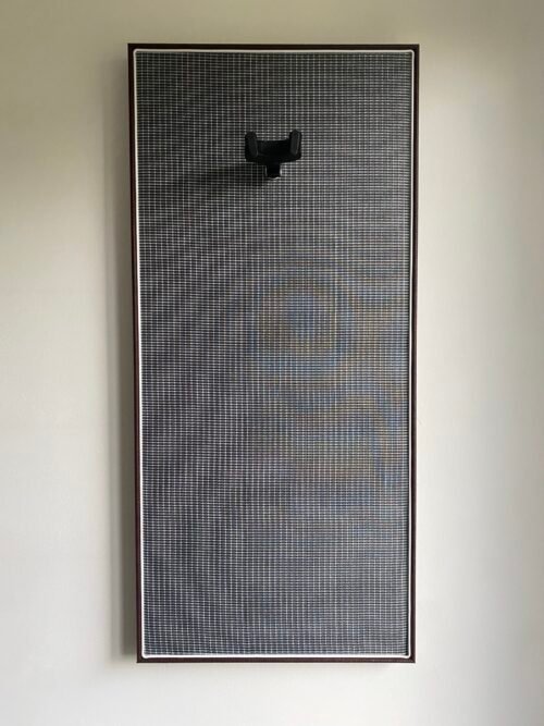 Akoestisch paneel met gitaarhaak